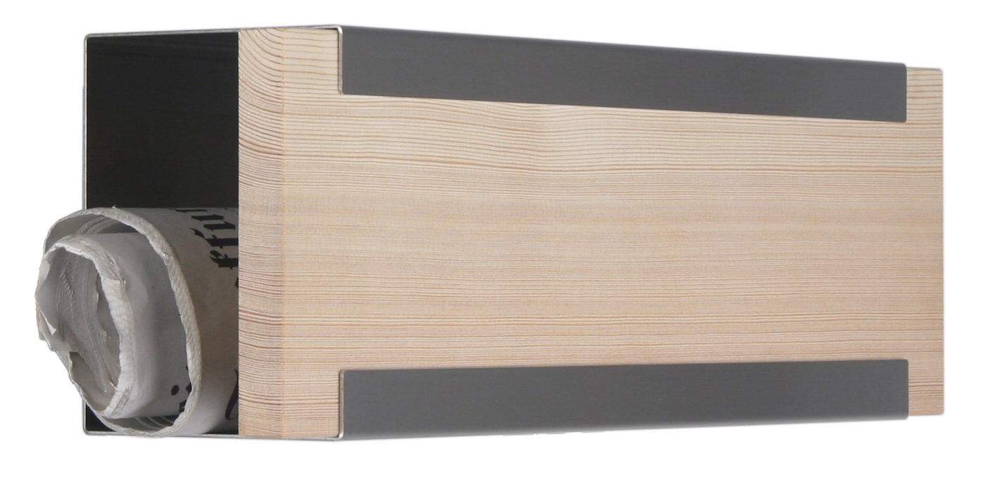 Tidningsfack Keilbach glasnost.newsbox.wood. oak - 07 1206