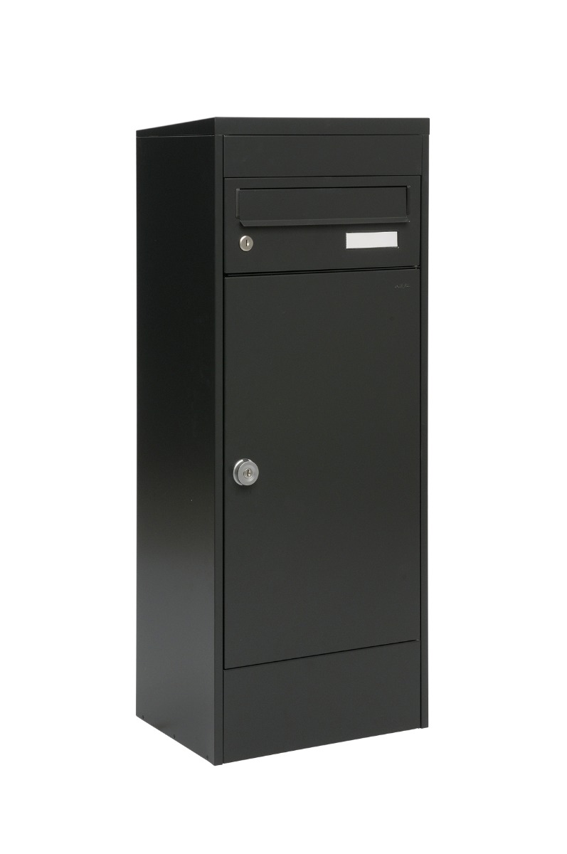 Paketpostlåda MEFA Mana 482 ,1 brevinkast - Gråsvart RAL 7021M 482131M