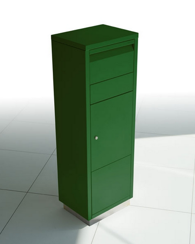 Paketpostlåda LETTERMAN Standing Ov. 2 - Mörkgrön RAL 6005 601 O