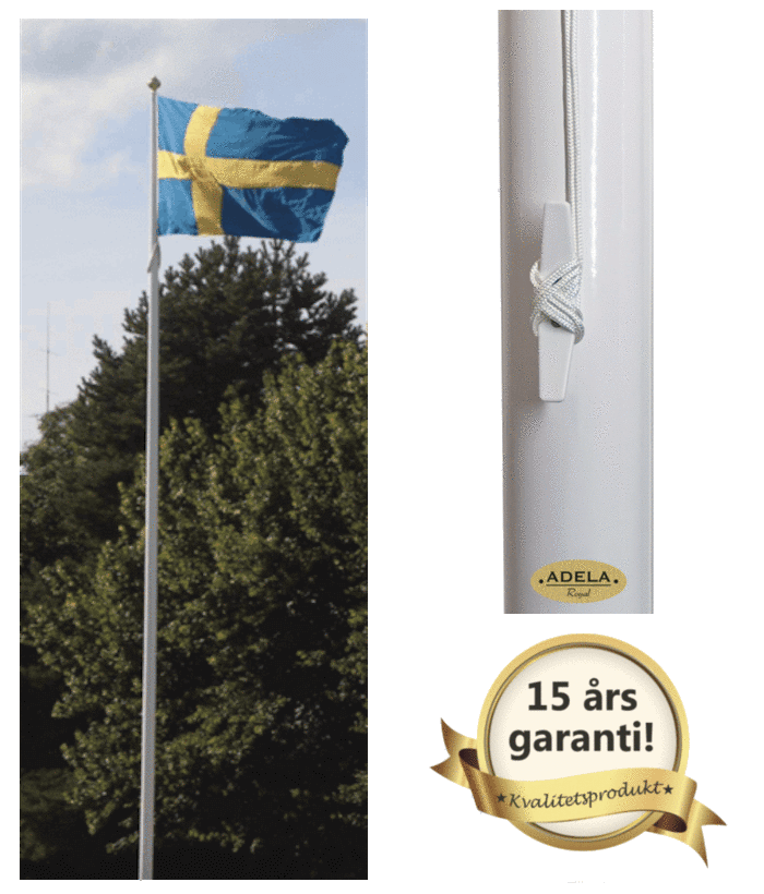Flaggstång 10 meter Adela Royal Knape - 103104