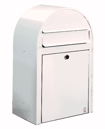 Postlåda BOBI CLASSIC - Vit RAL 9016