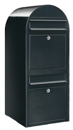 Postlåda BOBI DUO - Svart RAL 9005