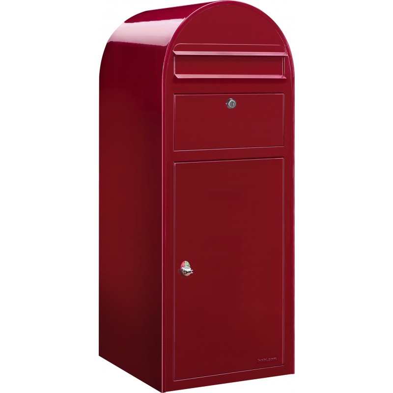 Paketpostlåda Bobi Cargo - RÖD RAL 3001