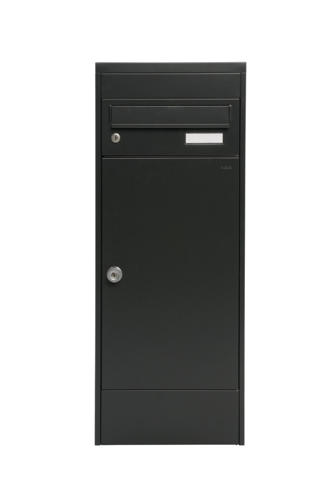 Paketpostlåda MEFA Mana 482 ,1 brevinkast - Gråsvart RAL 7021M 482131M