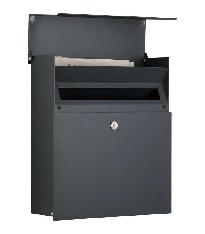 Rostfri postlåda Heibi Quadrat - 43838