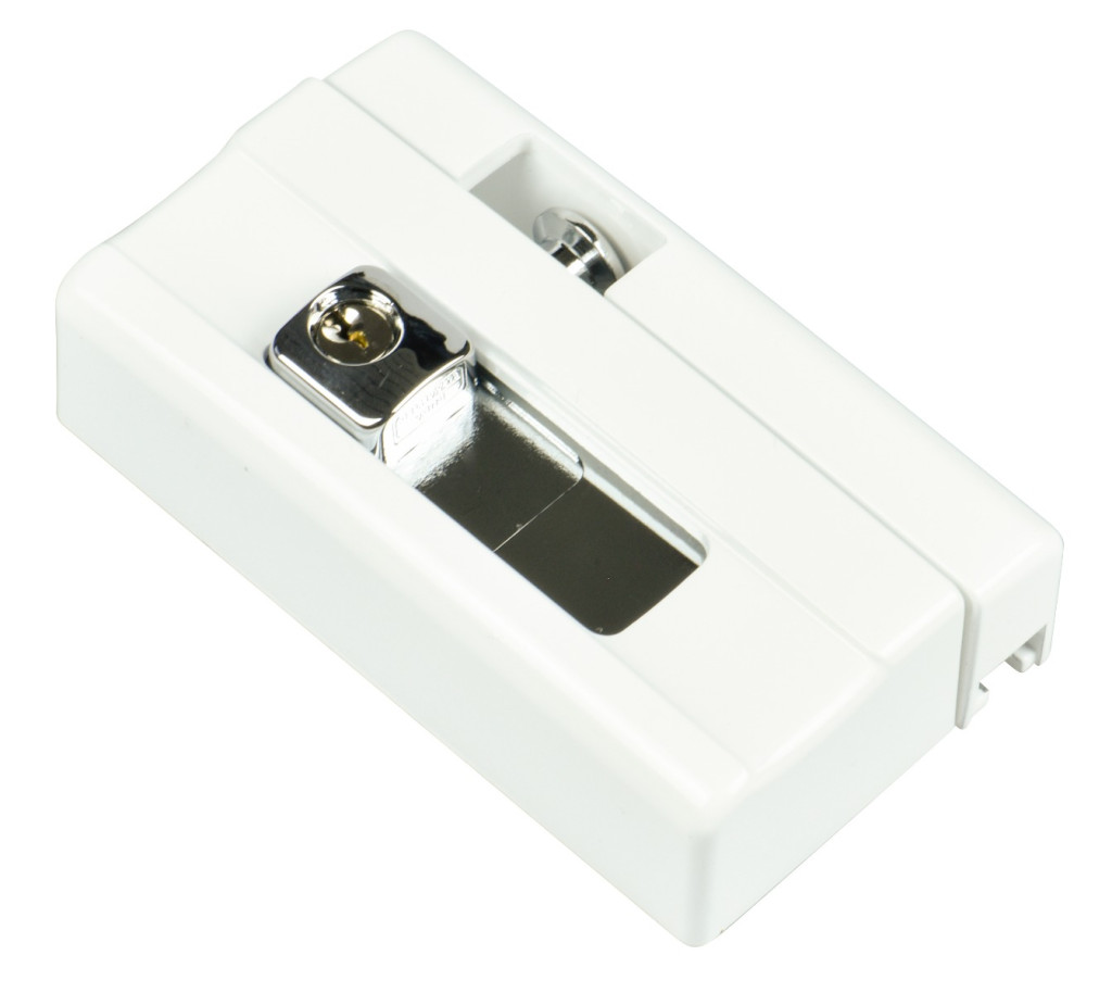Fönstersäkring / dörrsäkring Burg Wächter BlockSafe B1 - Vit