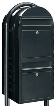 Postlåda BOBI DUO - Svart RAL 9005