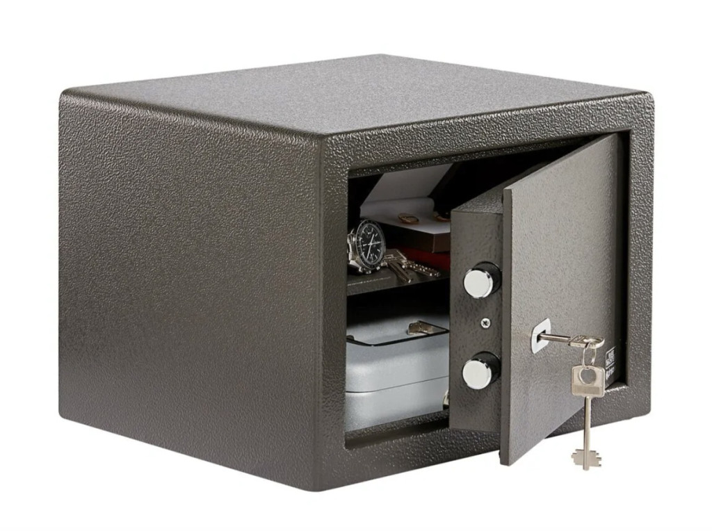 KASSASKÅP BURG WÄCHTER POINTSAFE P 2 S MED NYCKELLÅS  - 248508