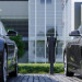 Laddstolpe för elbil – Tesla Wall Connector Gen 2 & 3 Rostbrun