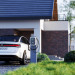 Laddstolpe för elbil – Tesla Wall Connector Gen 2 & 3 Rostbrun