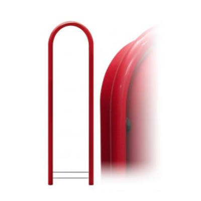 Bobi stativ Round - Röd RAL 3001