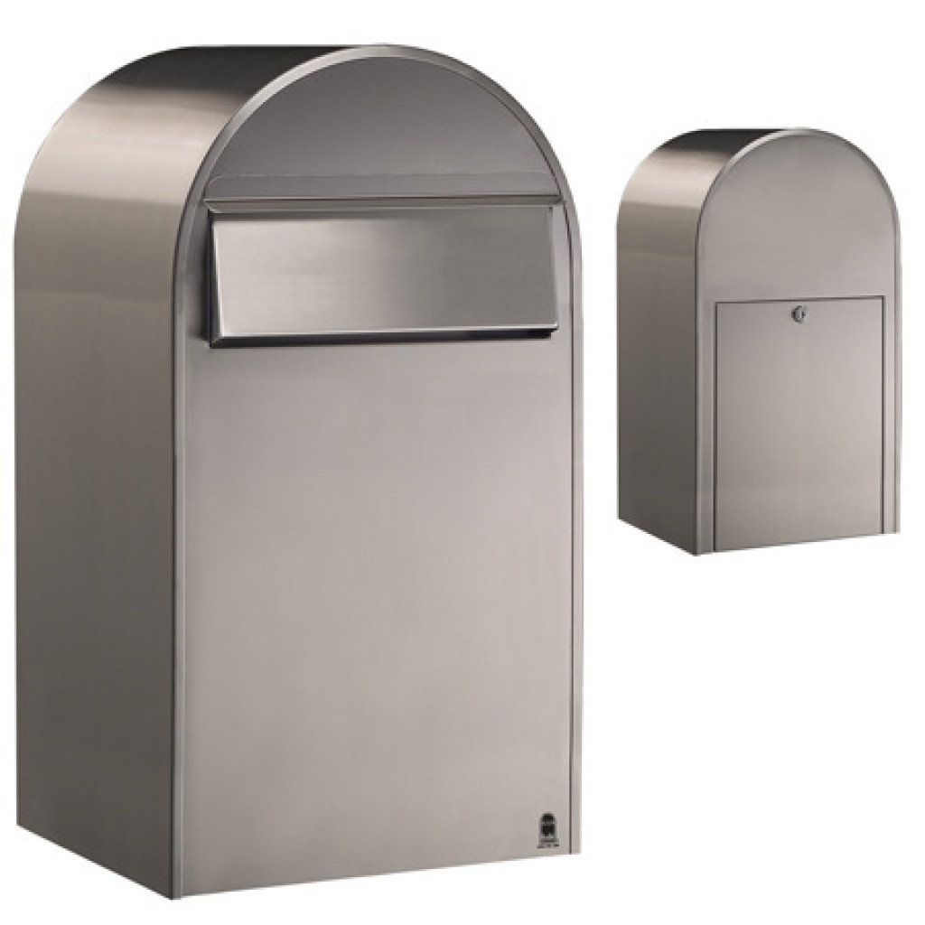 Postlåda BOBI GRANDE B (Baktöming) - Rostfri