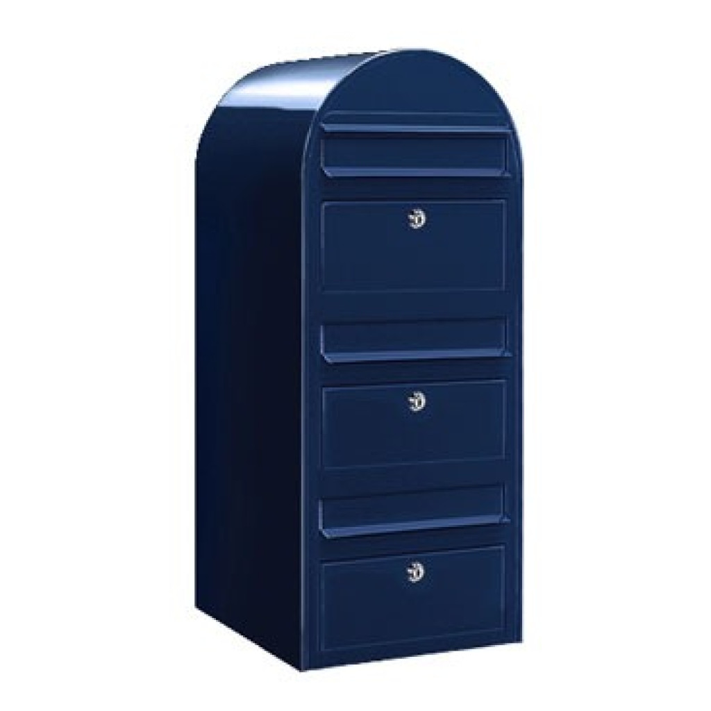 Postlåda BOBI TRIO - Vit RAL 9016