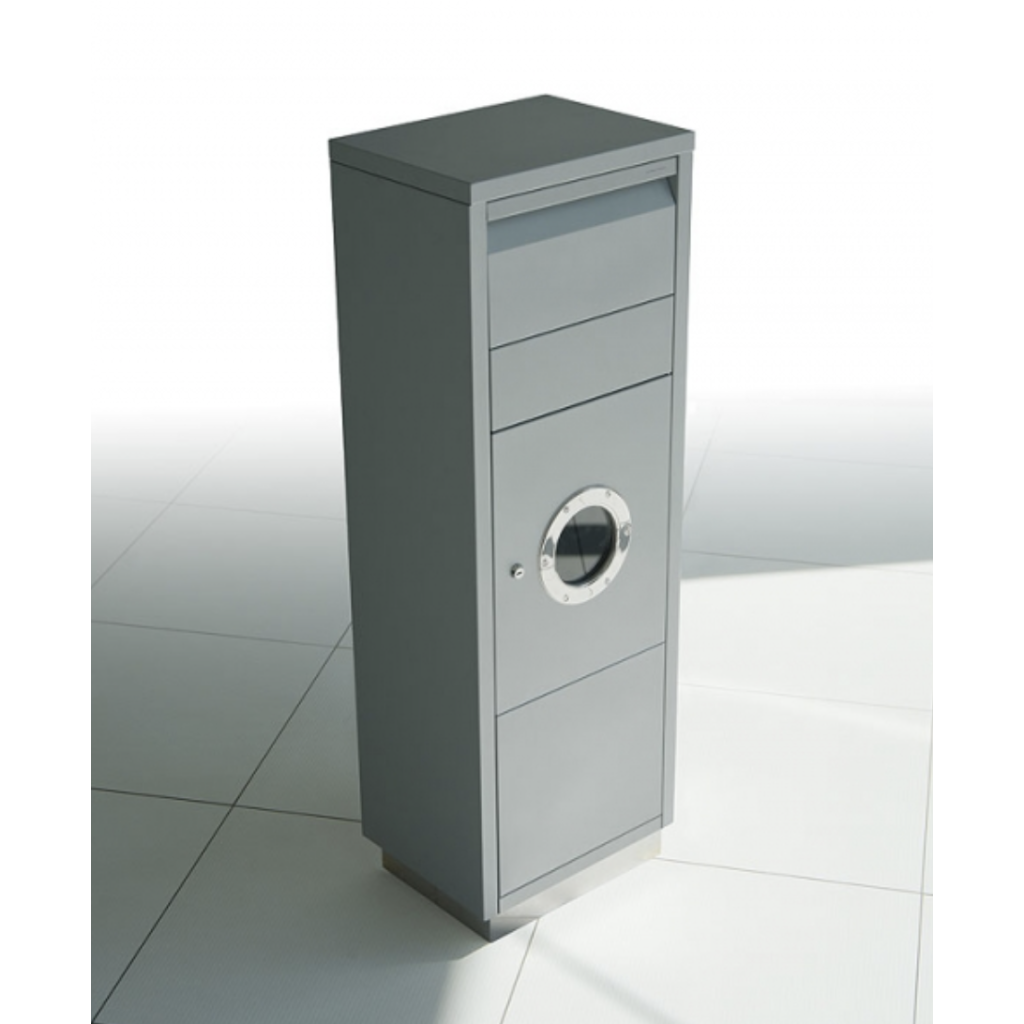 SILVER PAKETPOSTLÅDA LETTERMAN STANDING OVATION 1