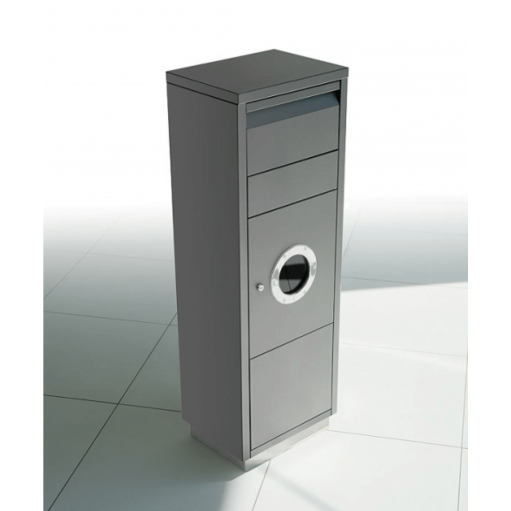 DESIGN PAKETPOSTLÅDA LETTERMAN STANDING OVATION 1 - ANTRACIT