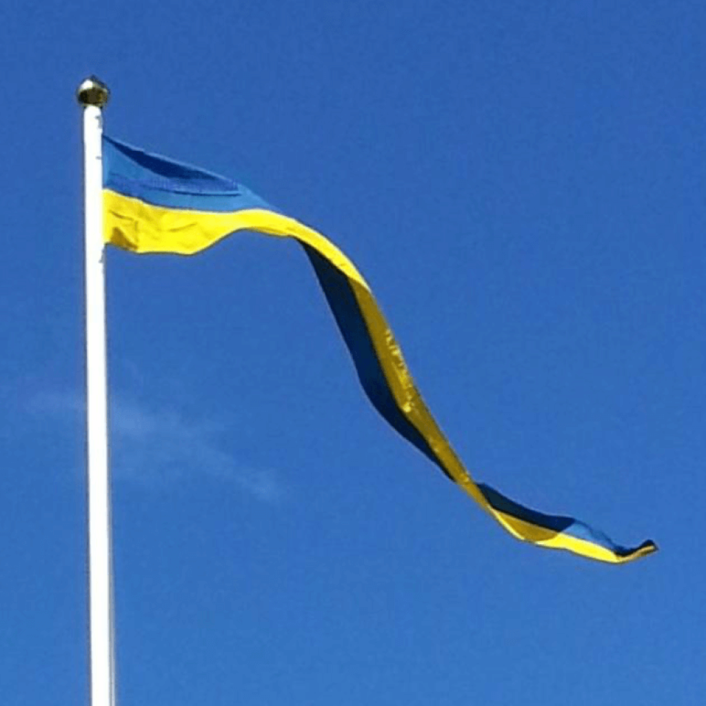 Sverige vimpel 200 cm