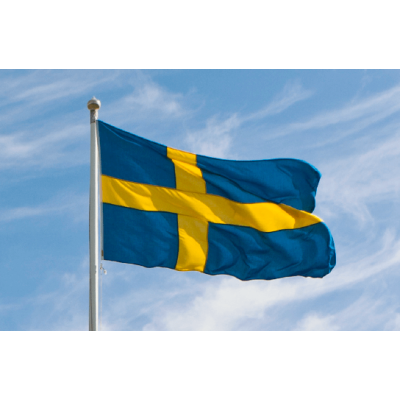 Sverige flagga 240 cm