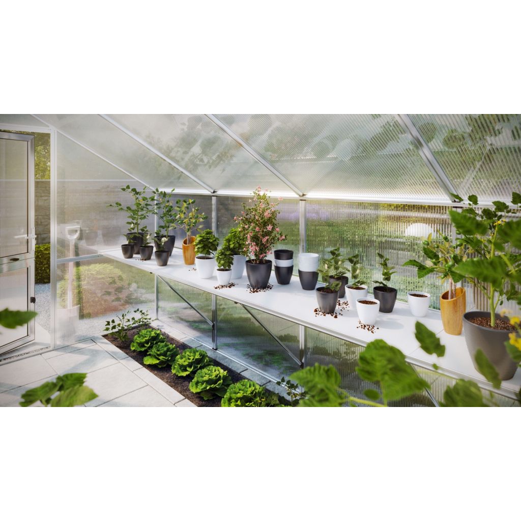 Aluminium växthusbord KGT Linea II