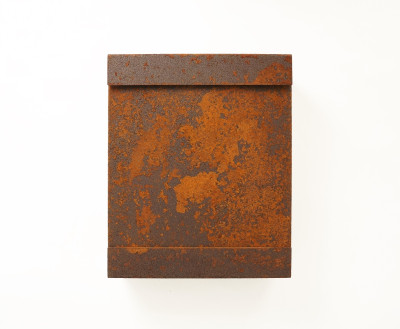 Exklusiv postlåda Postlåda Keilbach glasnost.iron - Rost platina 07 2001