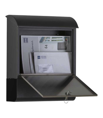 Postlåda Heibi Anna - Grafitgrå/Rostfritt 43802-050