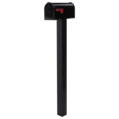 Stativ i aluminium för amerikansk postlåda - Vit 113BrightonW