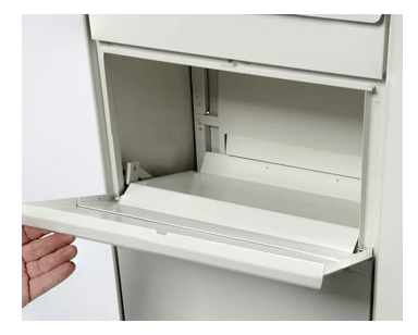 Paketpostlåda MEFA Maple 662 - Ren Vit RAL 9010M 662010M