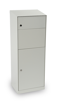 Paketpostlåda MEFA Maple 662 - Aluminium Vit RAL 9006M 662040M