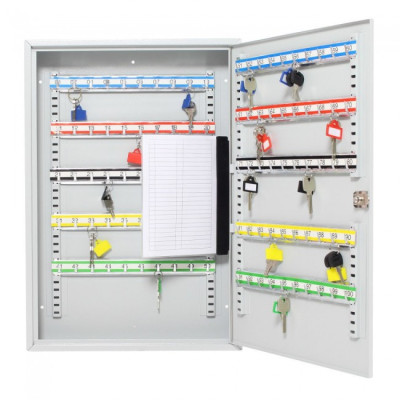 NYCKELSKÅP METALL NYCKELLÅS Rottner S100 - Ljusgrå T01508