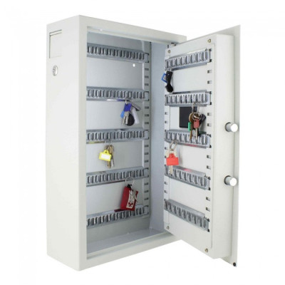 NYCKELSKÅP MED NYCKELINKAST Rottner Keytronic 100 - Ljusgrå T04486