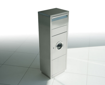 ROSTFRI PAKETPOSTLÅDA LETTERMAN STANDING OVATION 1