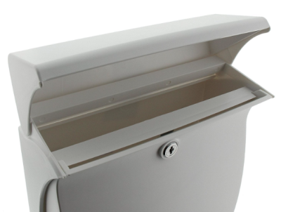 Postlåda Plast Burg Wächter Swing - Silver 4906 Si
