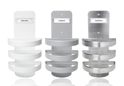 Tidningshållare Ställa - Silver