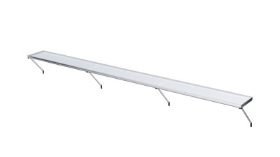 Hylla till växthus KGT Callas IV i aluminium, 3,00×0,26 m
