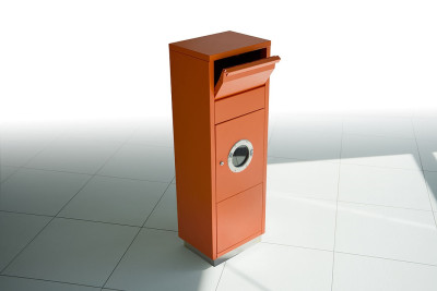 SNYGG PAKETPOSTLÅDA LETTERMAN STANDING OVATION 1 - ORANGE