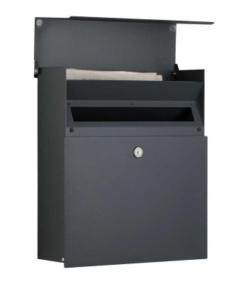 Rostfri postlåda Heibi Quadrat - 43838