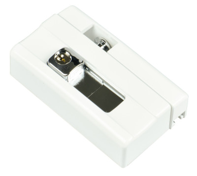 Fönstersäkring / dörrsäkring Burg Wächter BlockSafe B1 - Vit