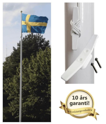 Flaggstång 10 meter till bra pris