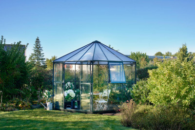 Paviljong Halls Atrium - svart