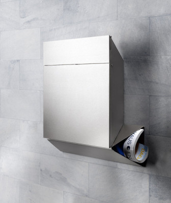 ROSTFRI DESIGN POSTLÅDA Burg Wächter Quadus - 3745 Ni