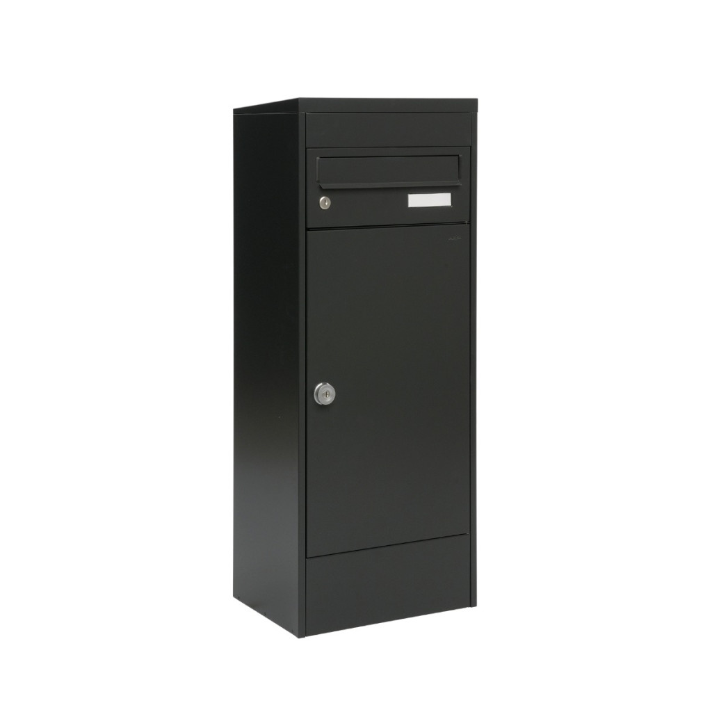 Paketpostlåda MEFA Mana 482 ,1 brevinkast - Gråsvart RAL 7021M 482131M