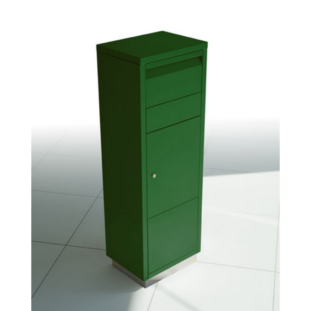 Paketpostlåda LETTERMAN Standing Ov. 2  - Mörkgrön RAL 6005 601 O