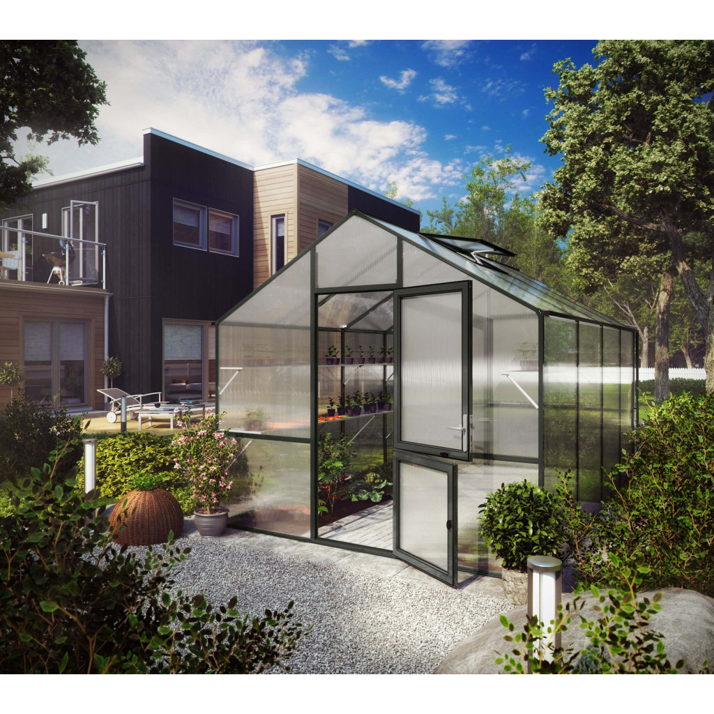 Växthus Linea I KGT Alu - 16100000