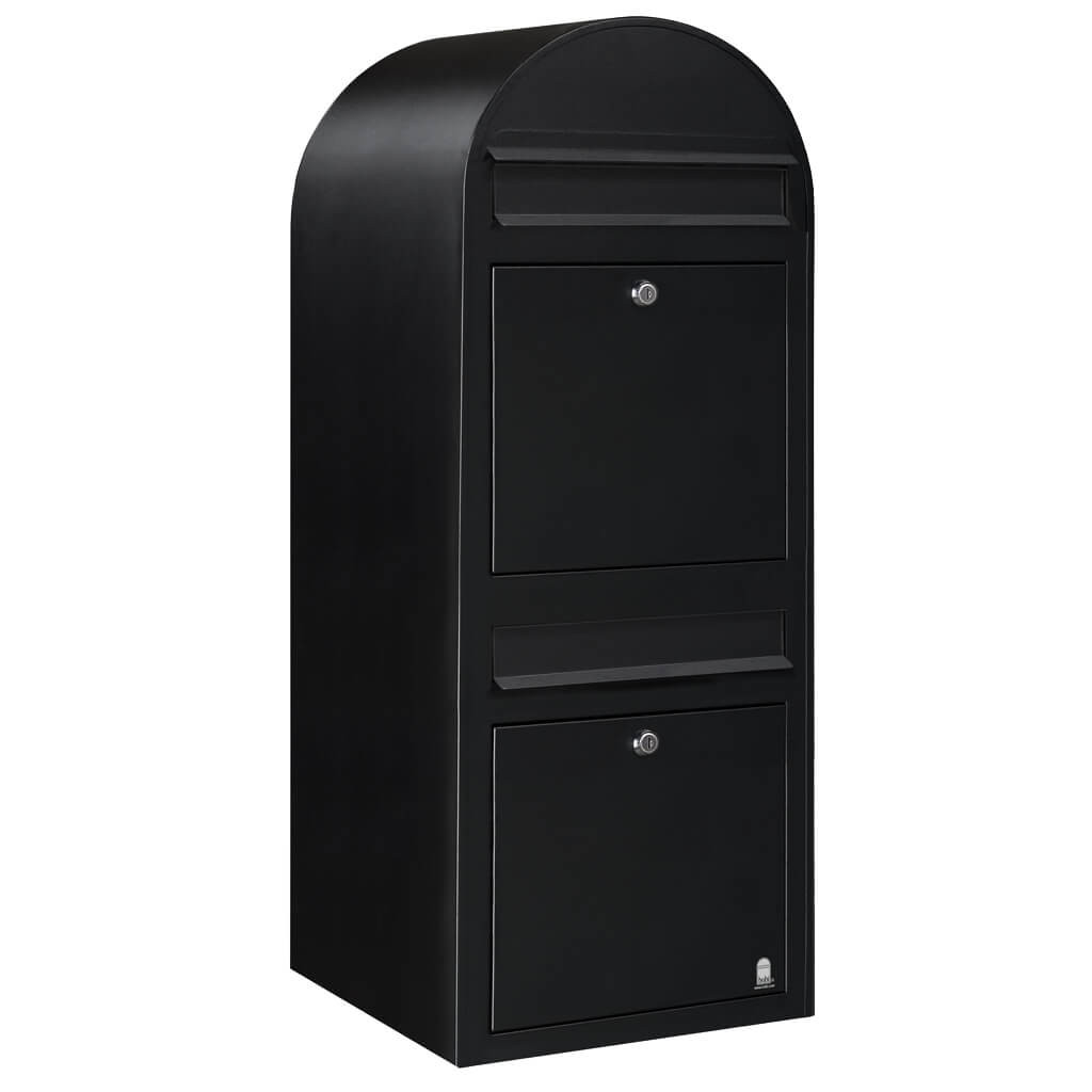 Postlåda BOBI DUO - Svart RAL 9005