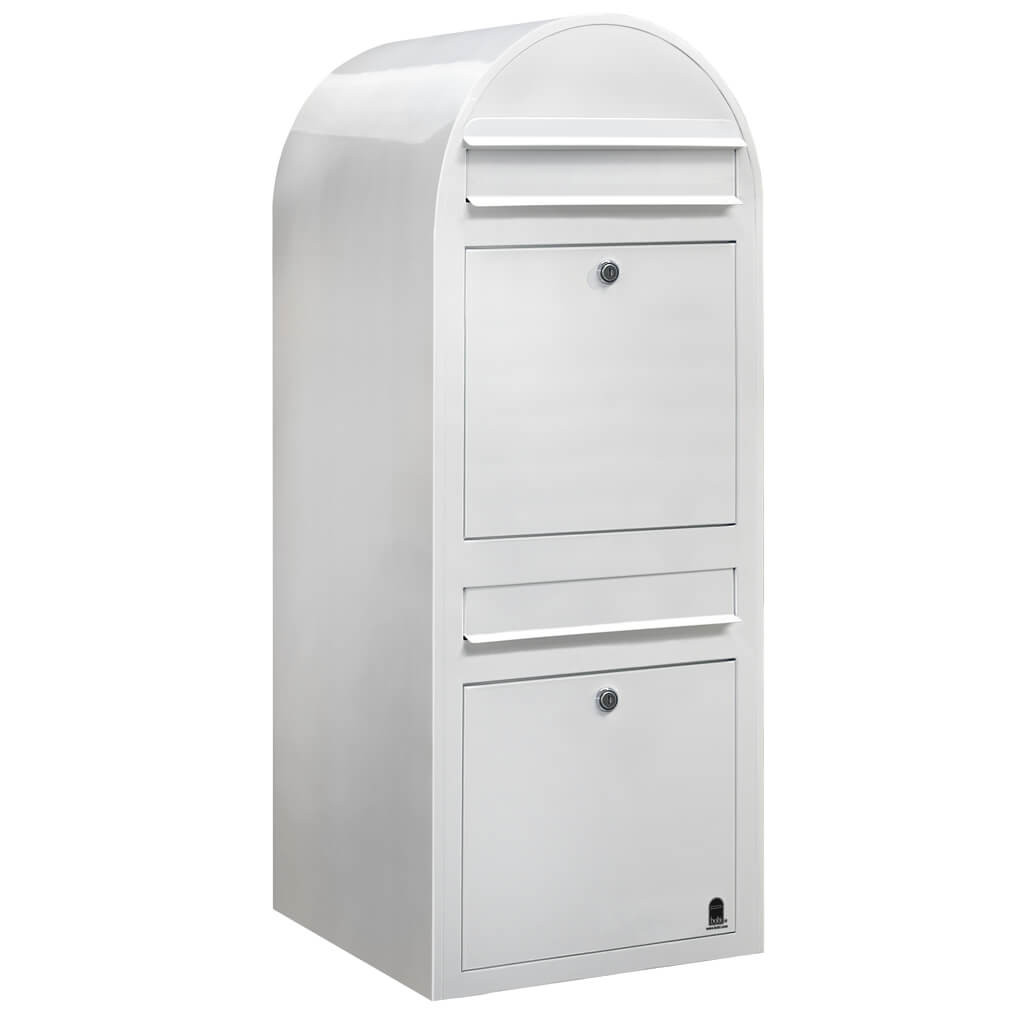 Postlåda BOBI DUO - Vit RAL 9016