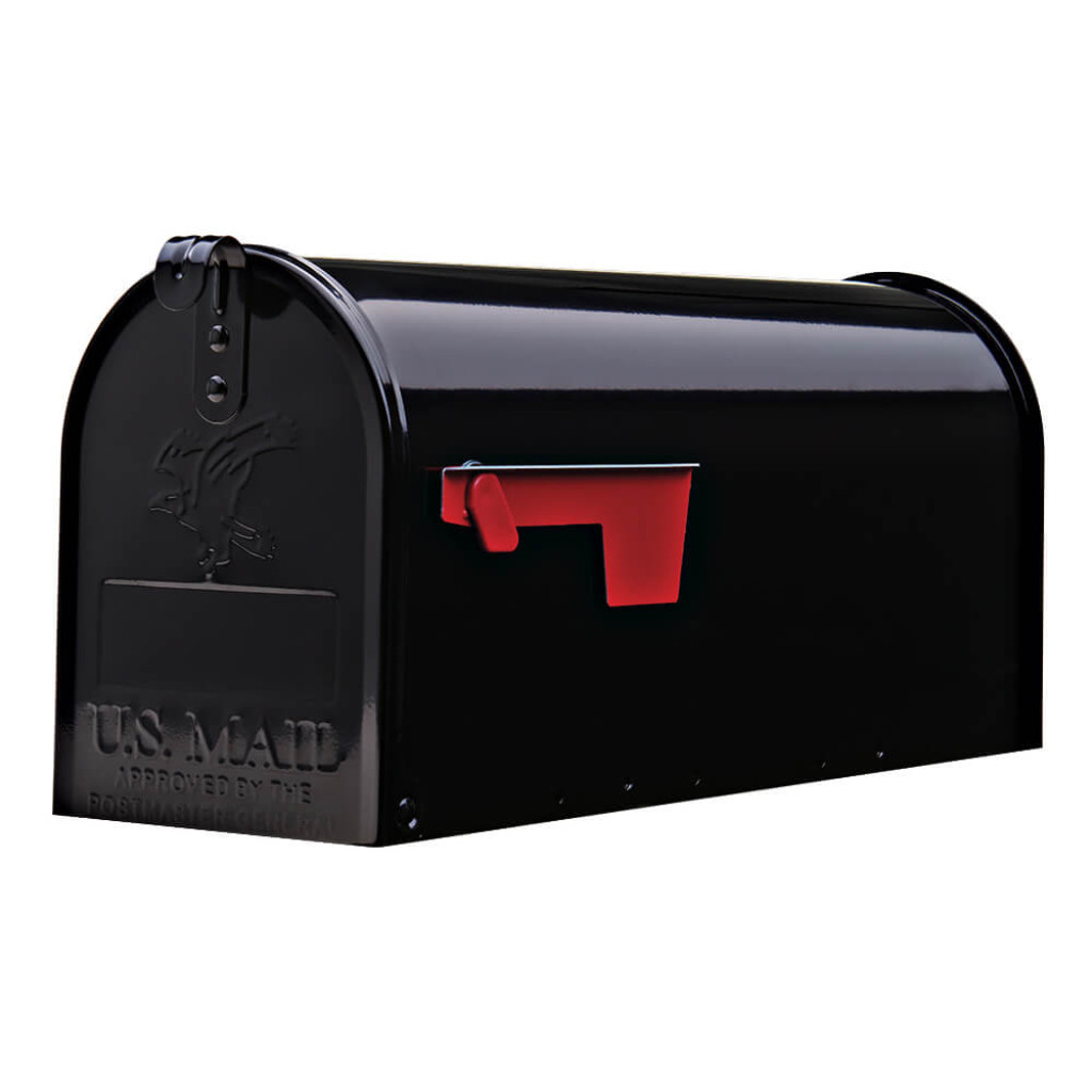 Postlåda amerikansk / US MAIL Elite E11B - Svart