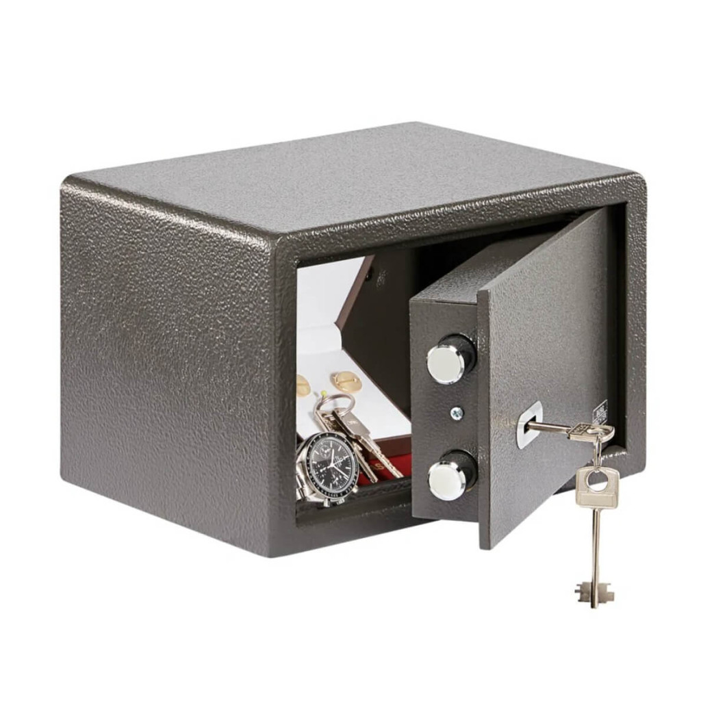 KASSASKÅP BURG WÄCHTER POINTSAFE P 1 S MED LÅS  - 248409