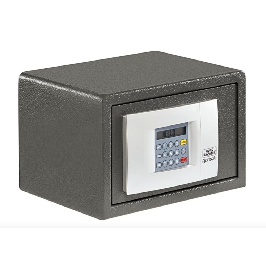 KASSASKÅP BURG WÄCHTER POINTSAFE P 1 E MED KODLÅS  - 267608