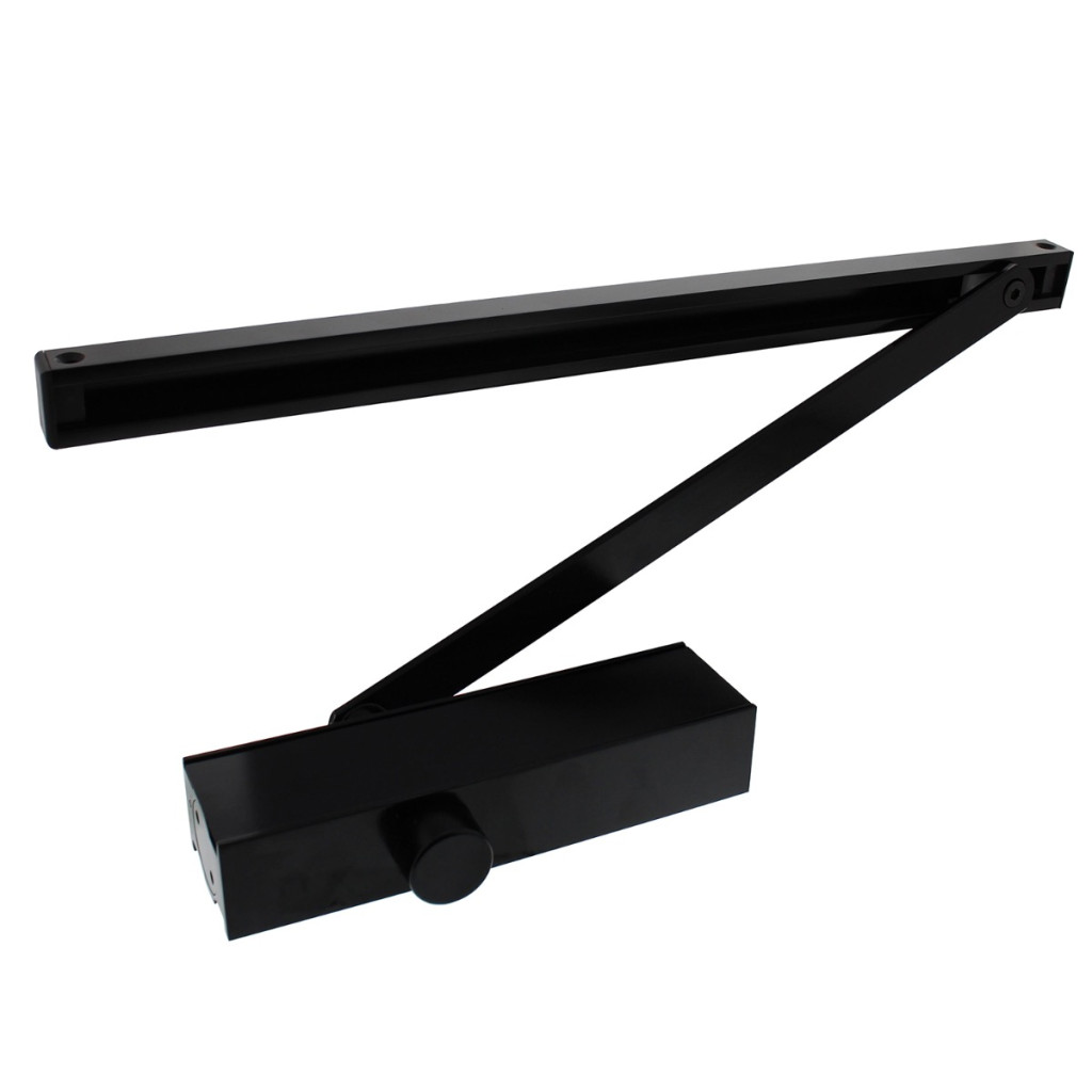 DÖRRSTÄNGARE SVART GLIDARM Intersteel 124 - Force 3