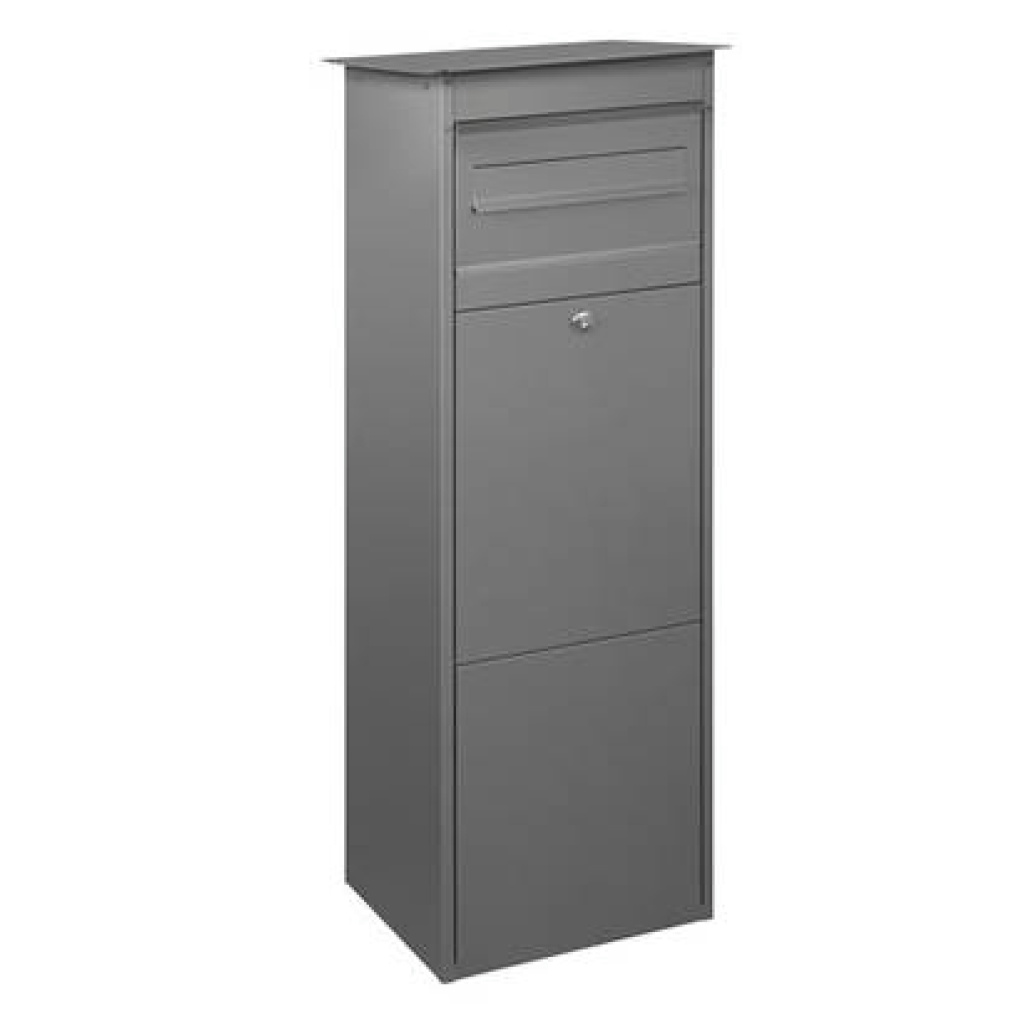 Veckopostlåda Max-Knobloch Jasper S7000-GA - Grå aluminium RAL 9007
