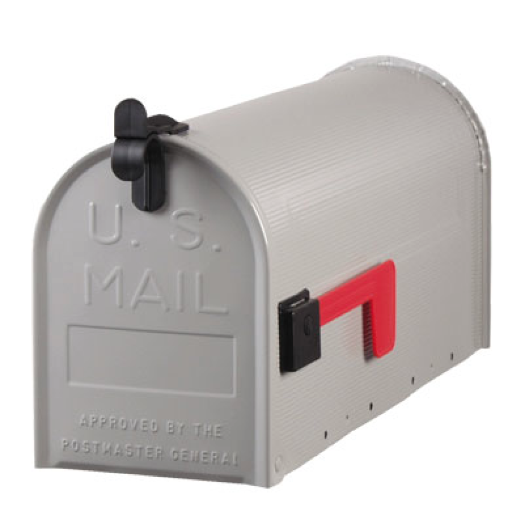 Postlåda amerikansk / US MAIL ST10 - Grå